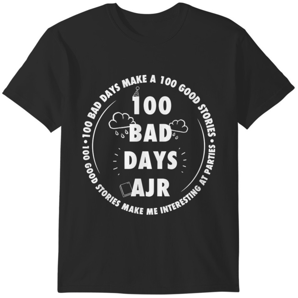 100 Bad Days AJR Retro Music Graphic Fan Apparel T-Shirt